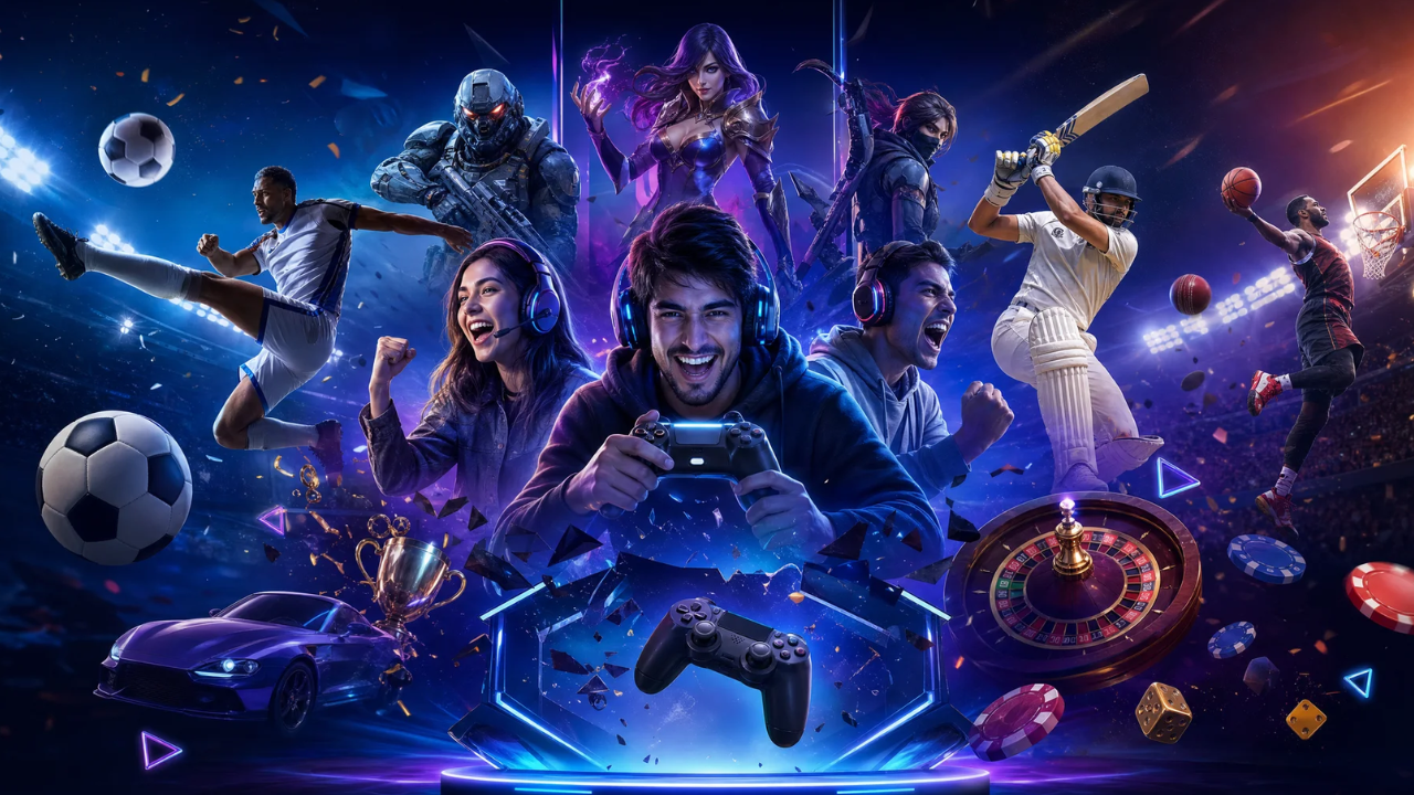Sports betting and casino guide visual